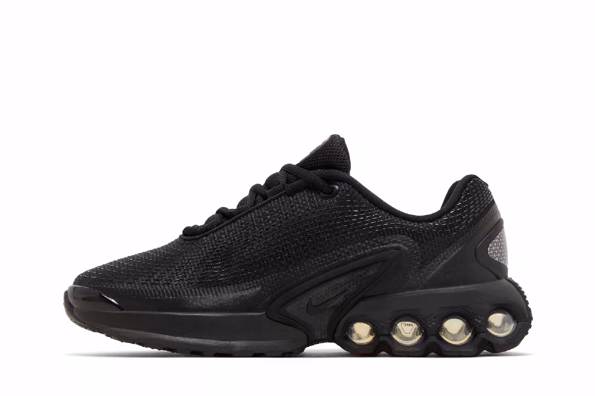 Nike Air Max DN GS Black Dark Grey, view 4