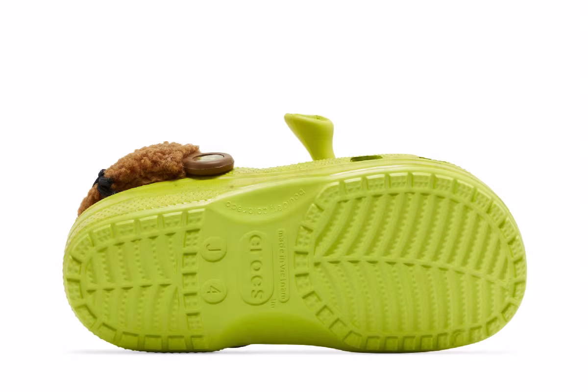DreamWorks x Crocs Classic Clog Kids Shrek, view 5