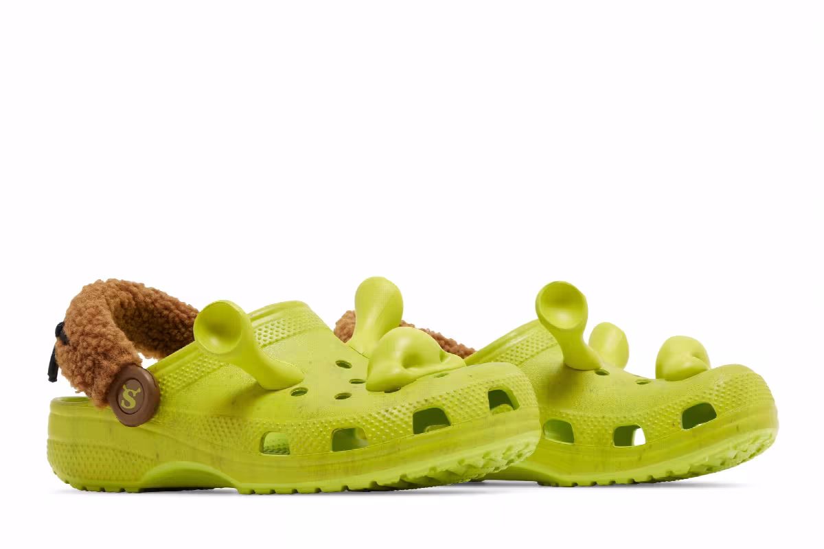 DreamWorks x Crocs Classic Clog Kids Shrek, view 9