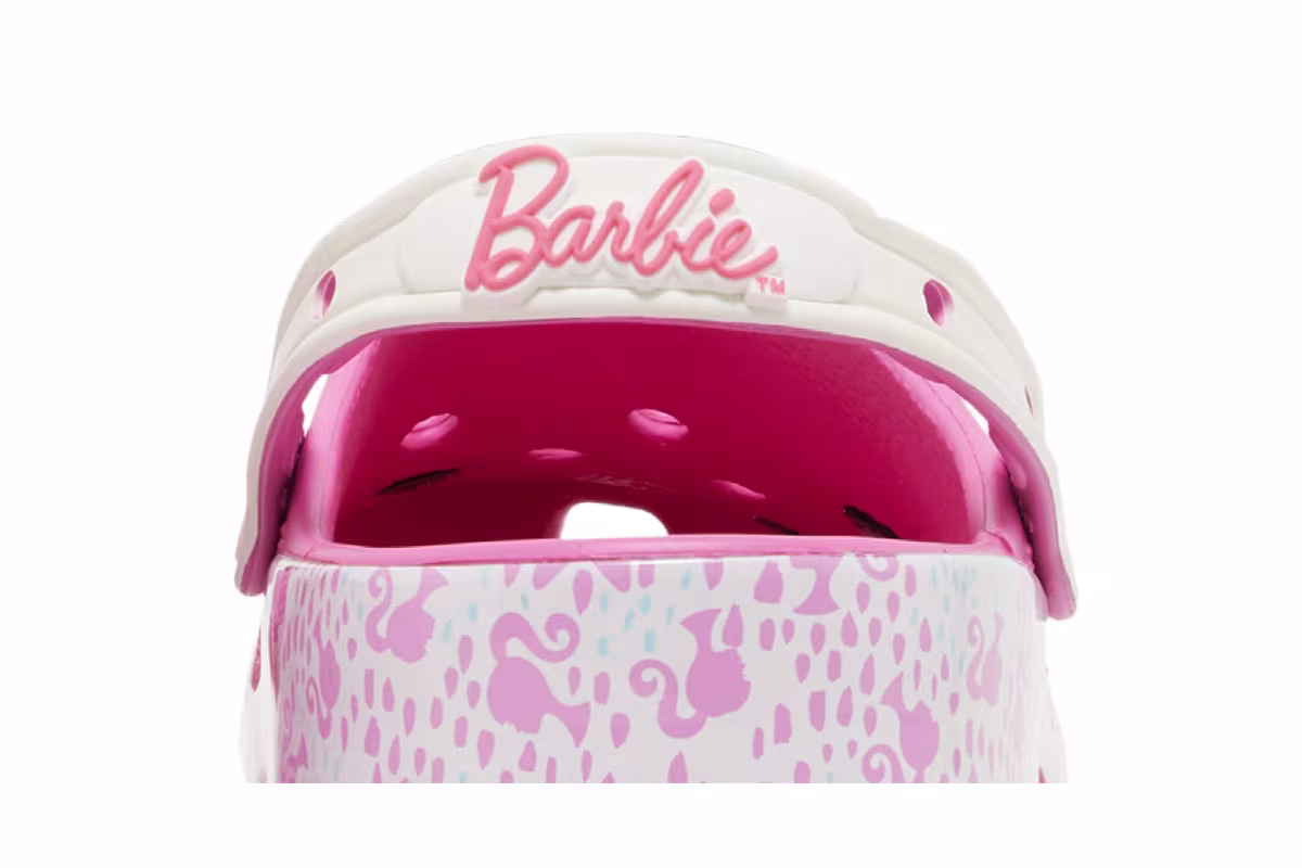 Barbie x Crocs Classic Clog Electric Pink, view 8