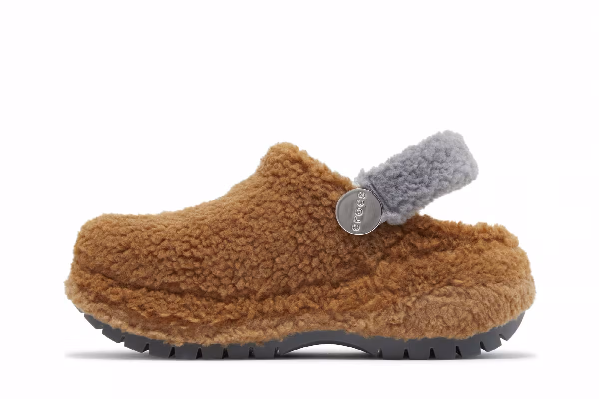 Lil Nas X x Crocs Mega Crush Clog Brown Sherpa, view 4