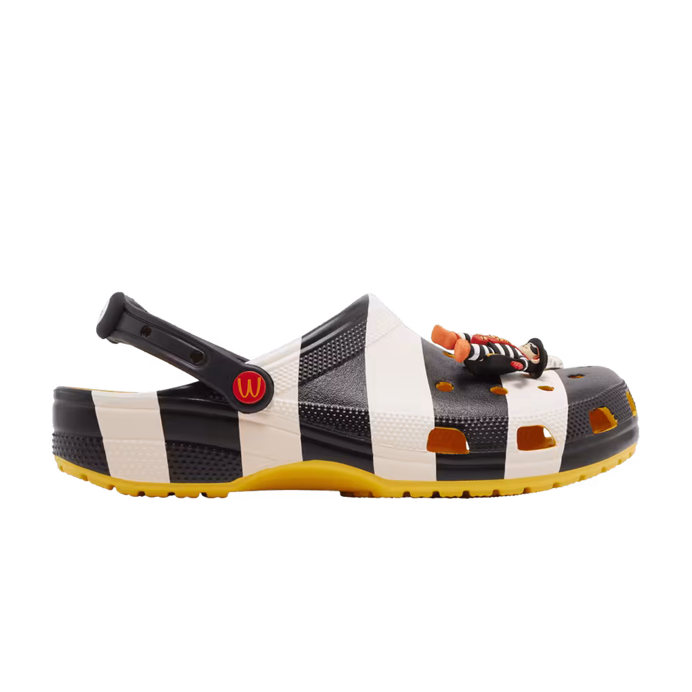 McDonald's x Crocs Classic Clog Hamburglar