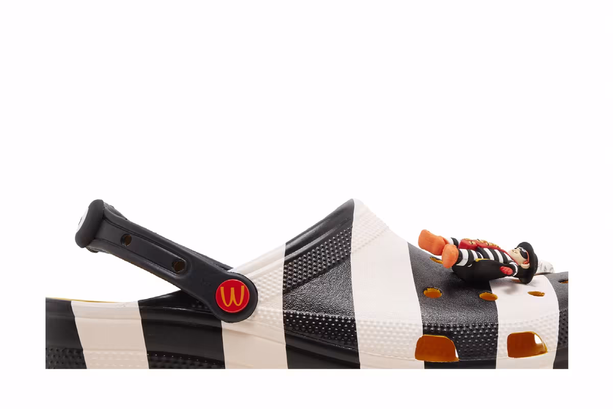McDonald's x Crocs Classic Clog Hamburglar, view 3