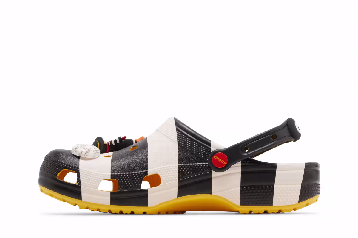 McDonald's x Crocs Classic Clog Hamburglar, view 4