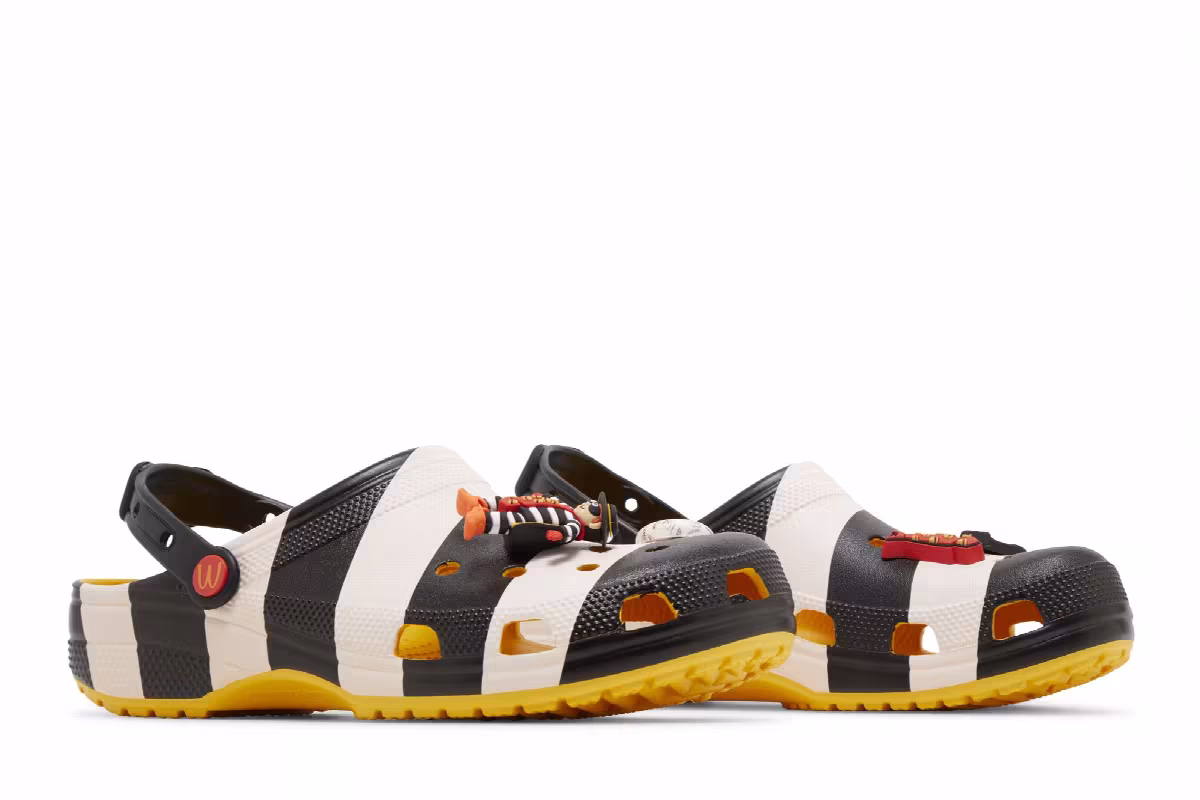 McDonald's x Crocs Classic Clog Hamburglar, view 9