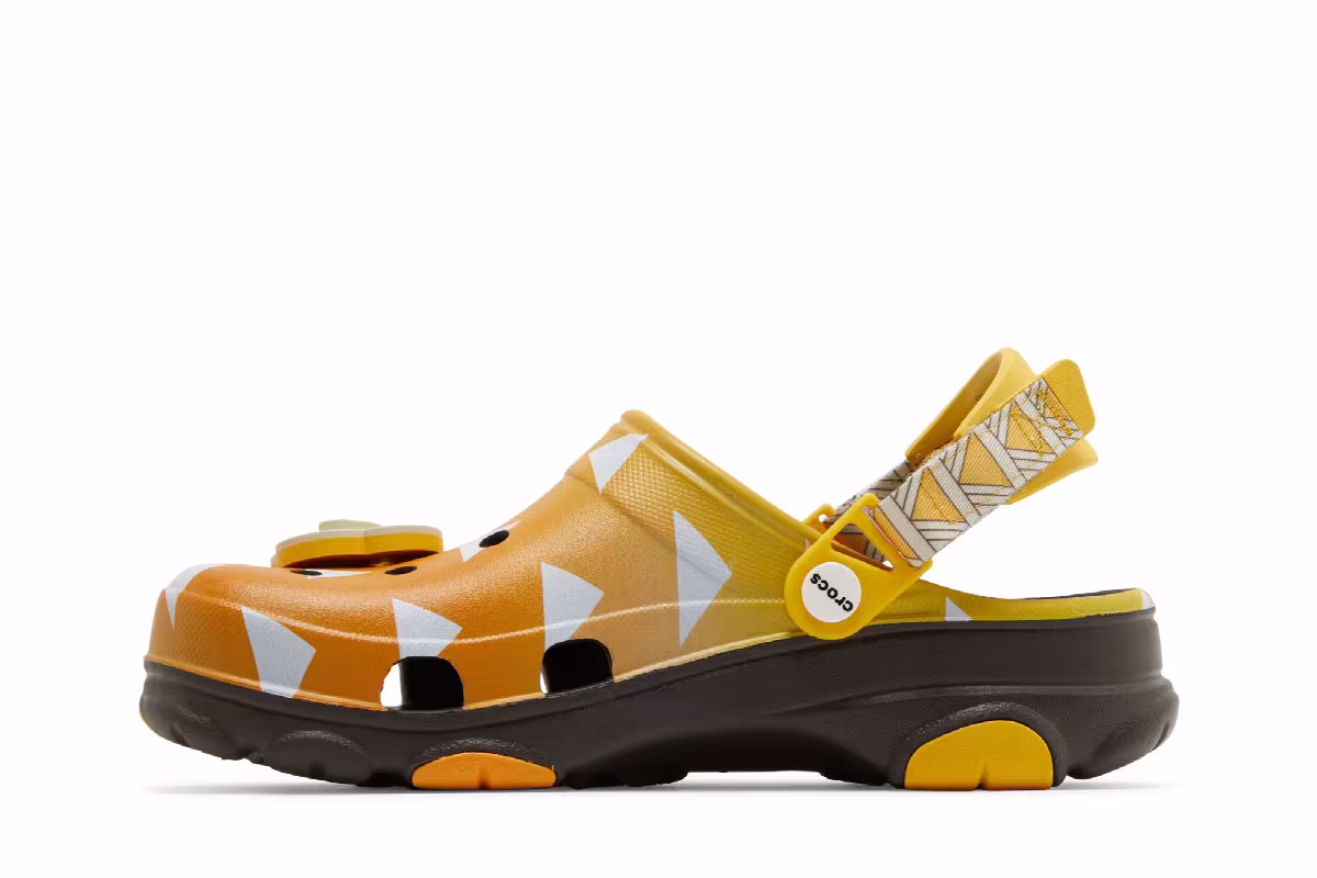 Demon Slayer x Crocs All-Terrain Clog Zenitsu, view 4