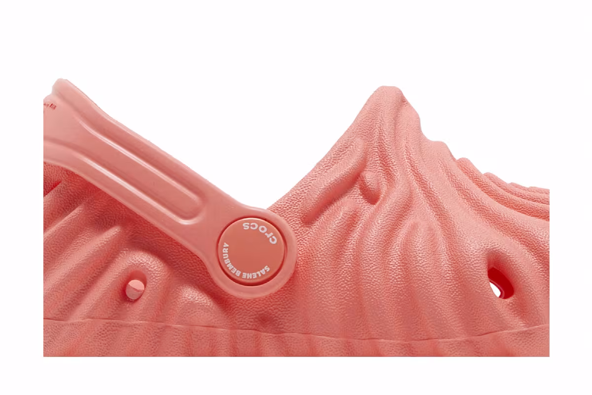 Salehe Bembury x Crocs Pollex Clog Toddler Begonia, view 3
