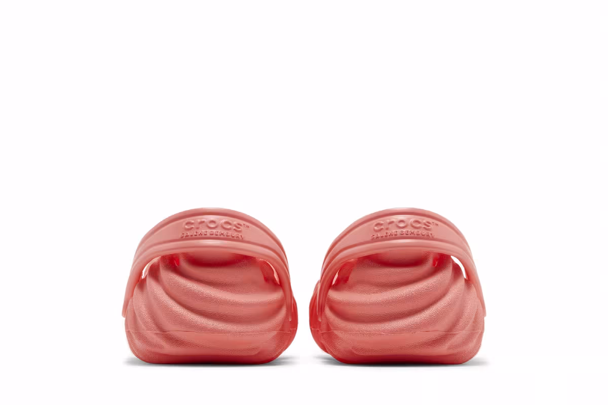 Salehe Bembury x Crocs Pollex Clog Toddler Begonia, view 7