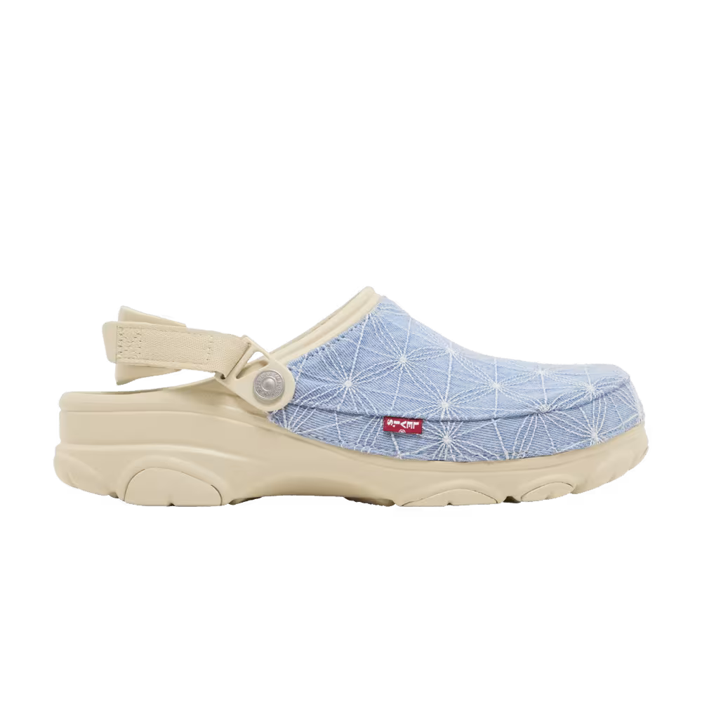 Levi's x Crocs Classic All-Terrain Clog Sashiko - Bone Blue