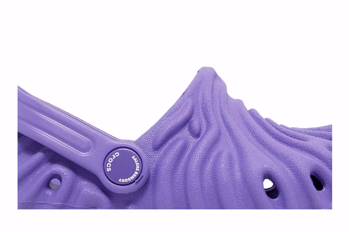 Salehe Bembury x Crocs Pollex Clog Toddler Dewberry, view 3