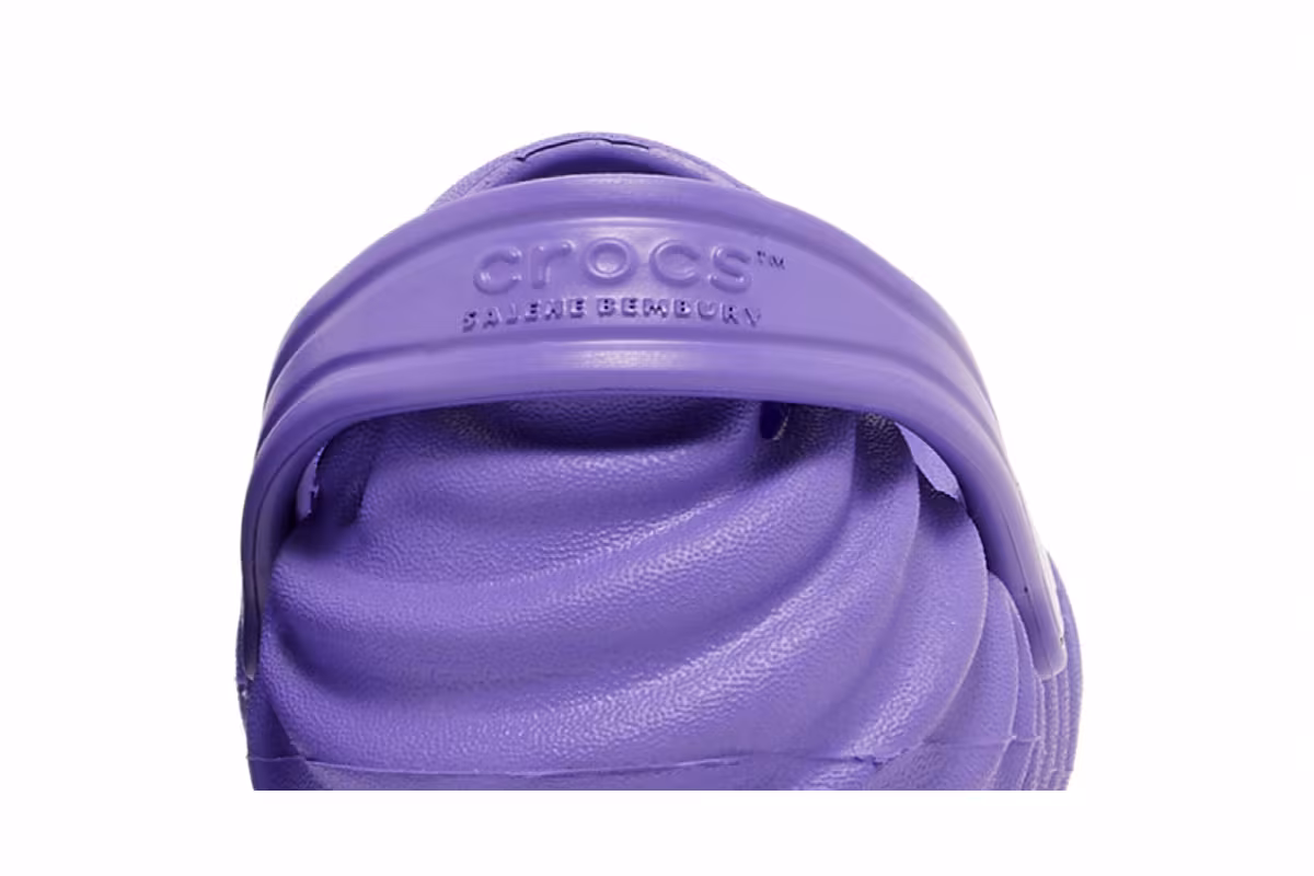 Salehe Bembury x Crocs Pollex Clog Toddler Dewberry, view 8