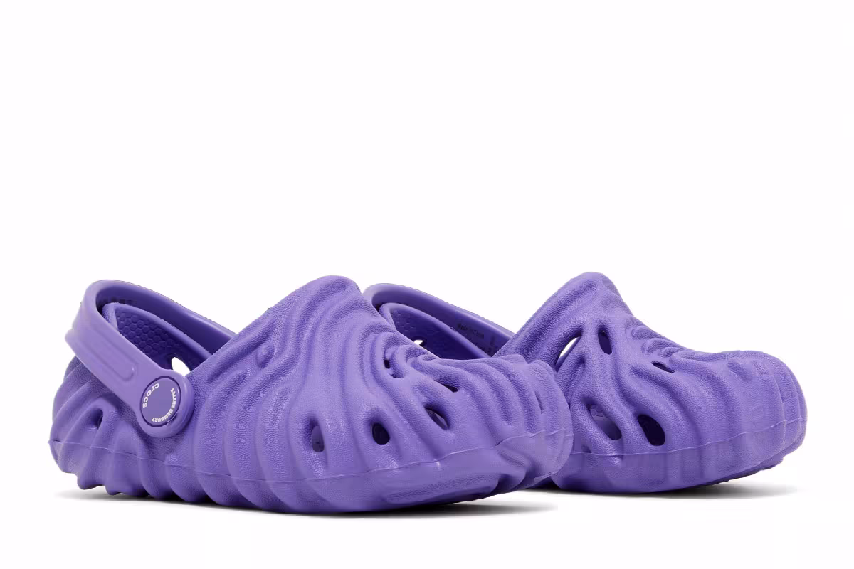Salehe Bembury x Crocs Pollex Clog Toddler Dewberry, view 9