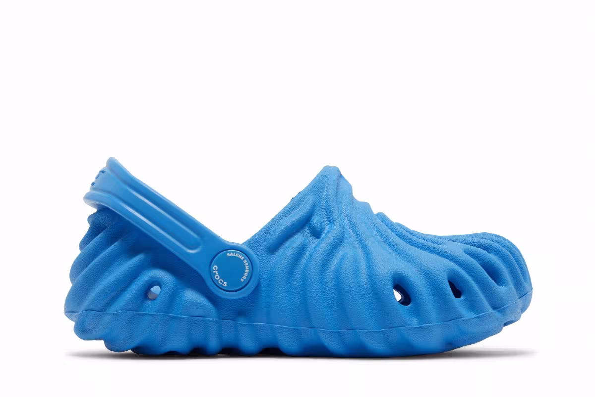 Salehe Bembury x Crocs Pollex Clog Toddler Yucca, view 2