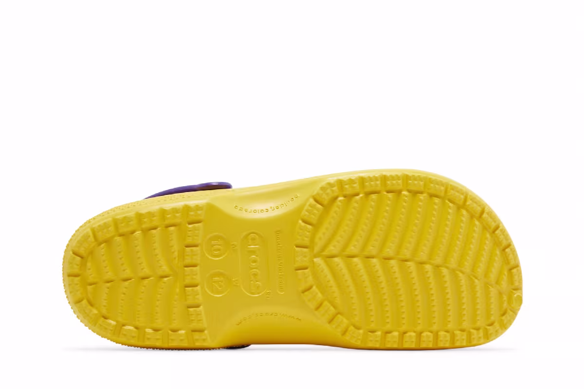 NCAA x Crocs Classic Clog LSU, view 5
