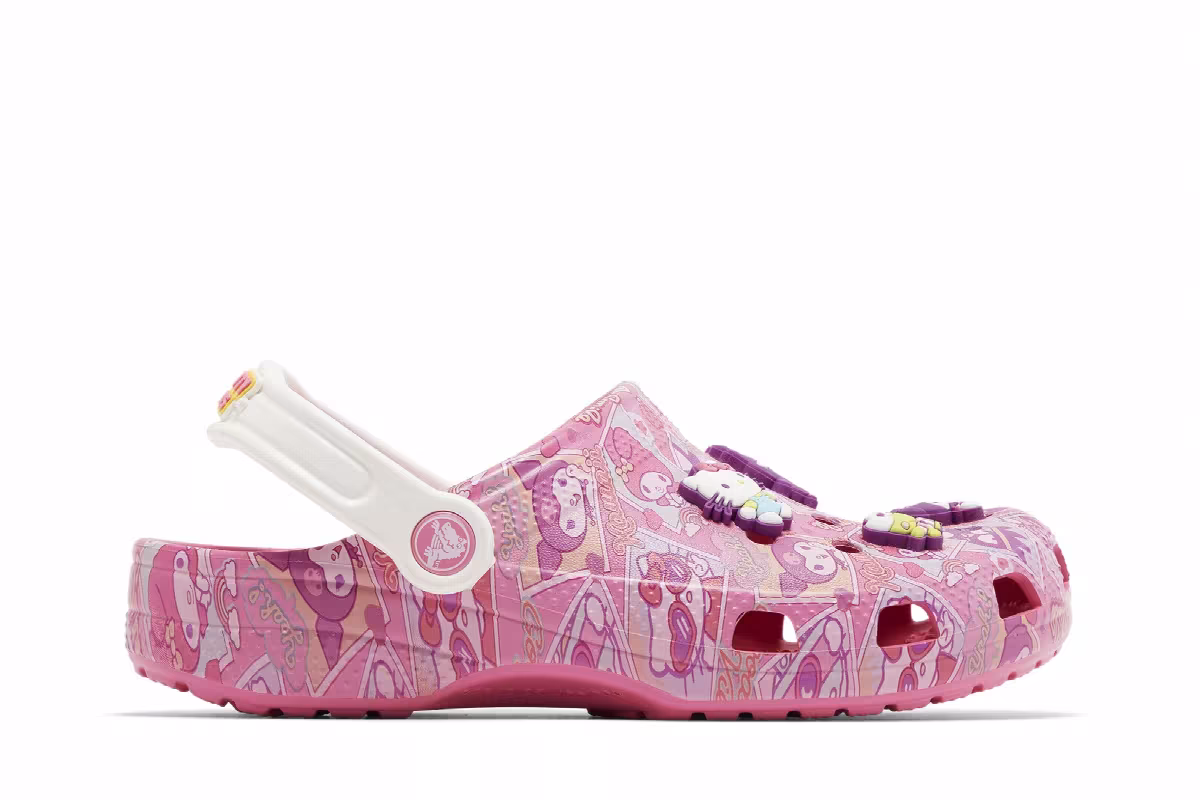 Hello Kitty x Crocs Classic Clog Kids Hello Kitty and Friends, view 2