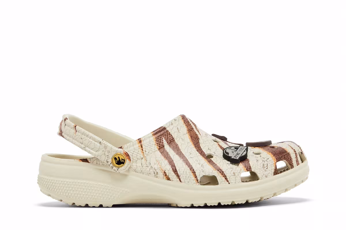 Jurassic World x Crocs Classic Clog Bone, view 2