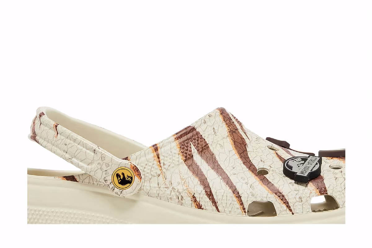 Jurassic World x Crocs Classic Clog Bone, view 3
