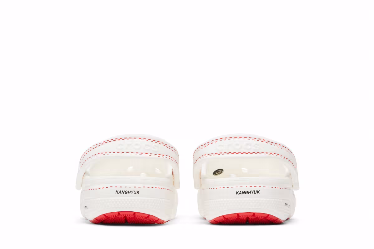Kanghyuk x Crocs Classic Clog White, view 7