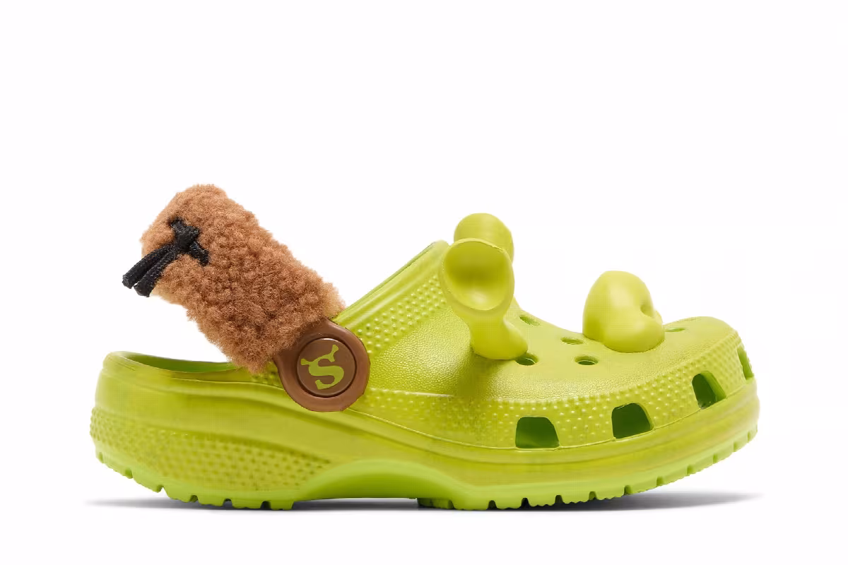 DreamWorks x Crocs Classic Clog Toddler Shrek, view 2