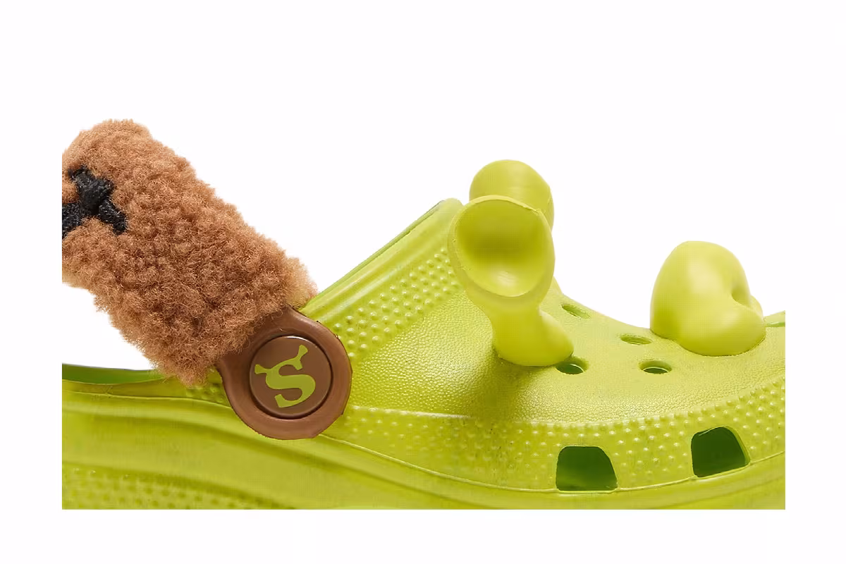 DreamWorks x Crocs Classic Clog Toddler Shrek, view 3