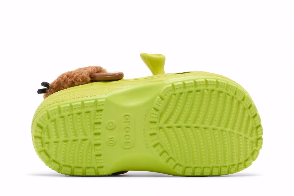 DreamWorks x Crocs Classic Clog Toddler Shrek, view 5