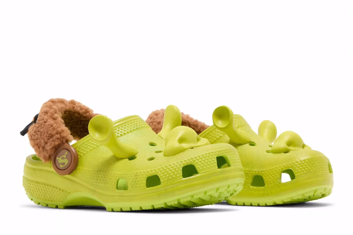 DreamWorks x Crocs Classic Clog Toddler Shrek, view 9