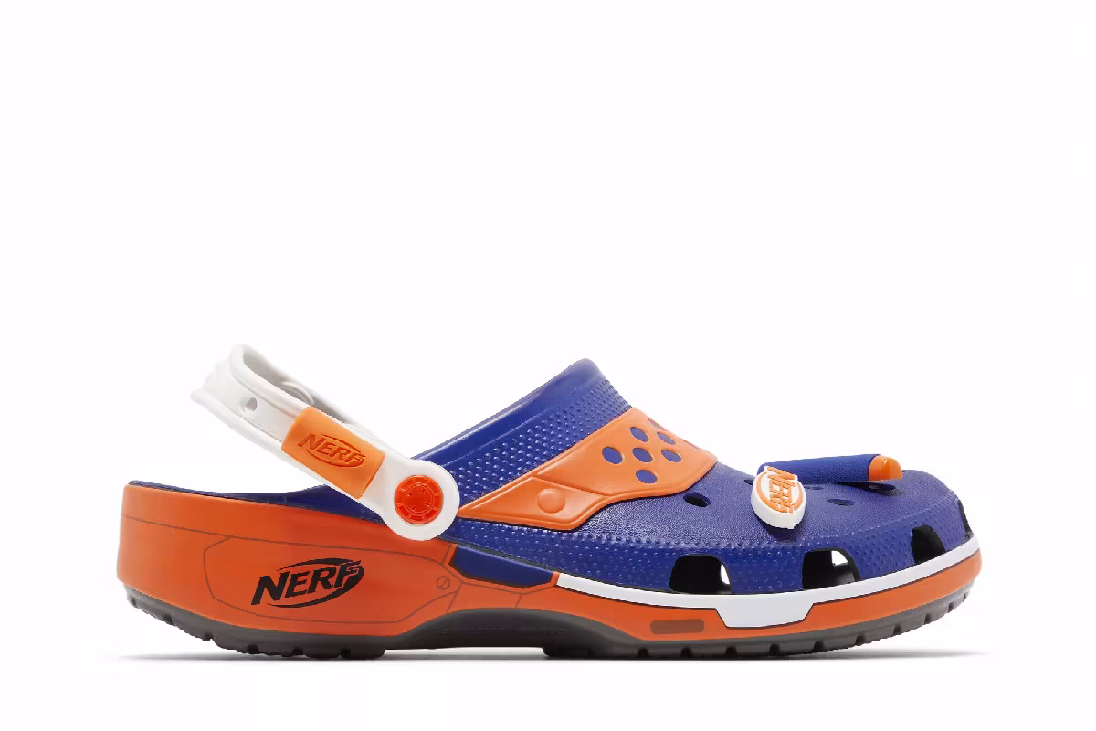NERF x Crocs Classic Clog Blaster Dart, view 2