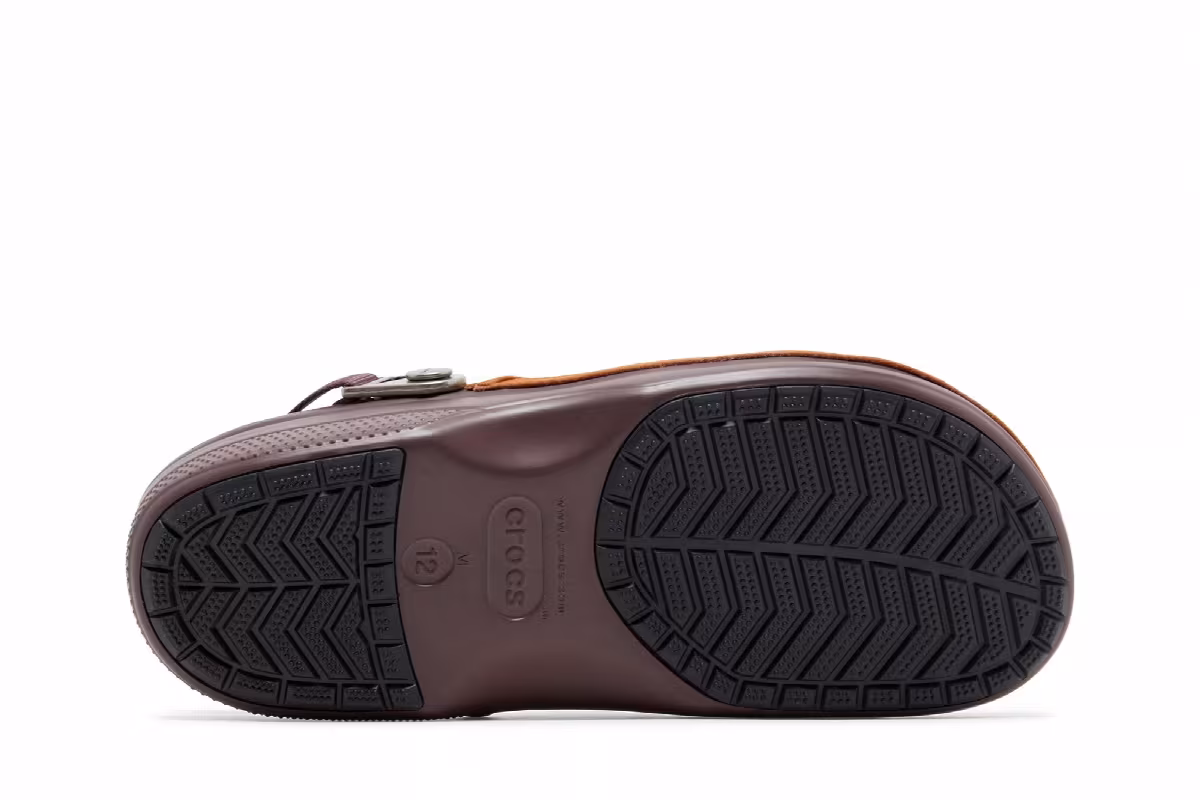 Museum of Peace and Quiet x Crocs Classic Clog RO Mocha, view 5
