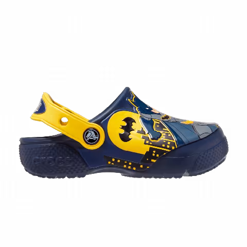 Crocs DC Comics x Classic Clog Kids 'Fun Lab - Batman Patch'