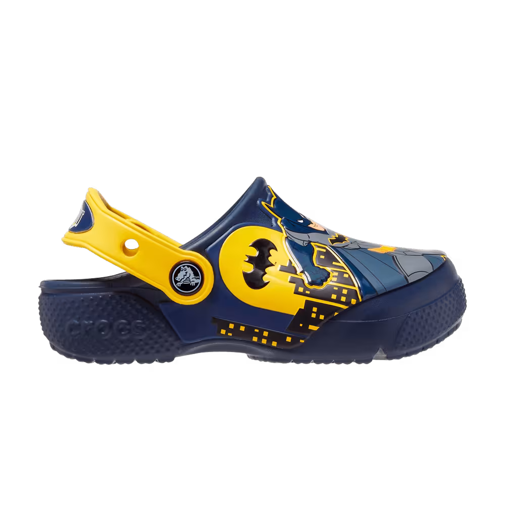 Crocs DC Comics x Classic Clog Kids Fun Lab - Batman Patch