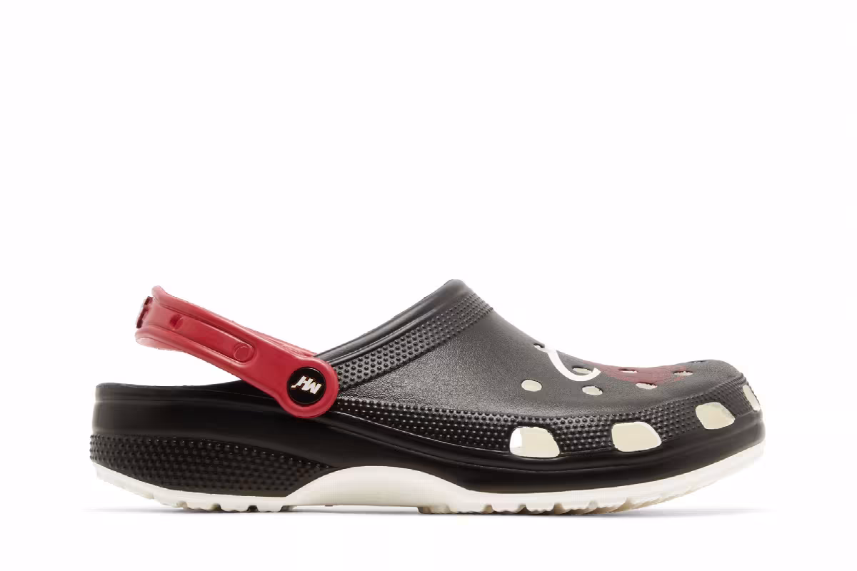 NBA x Crocs Classic Clog Miami Heat, view 2