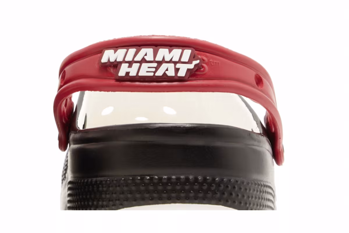 NBA x Crocs Classic Clog Miami Heat, view 8