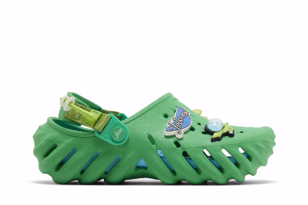 The Jetsons x Extra Butter x Crocs Echo Clog Kids Orbit City, view 2
