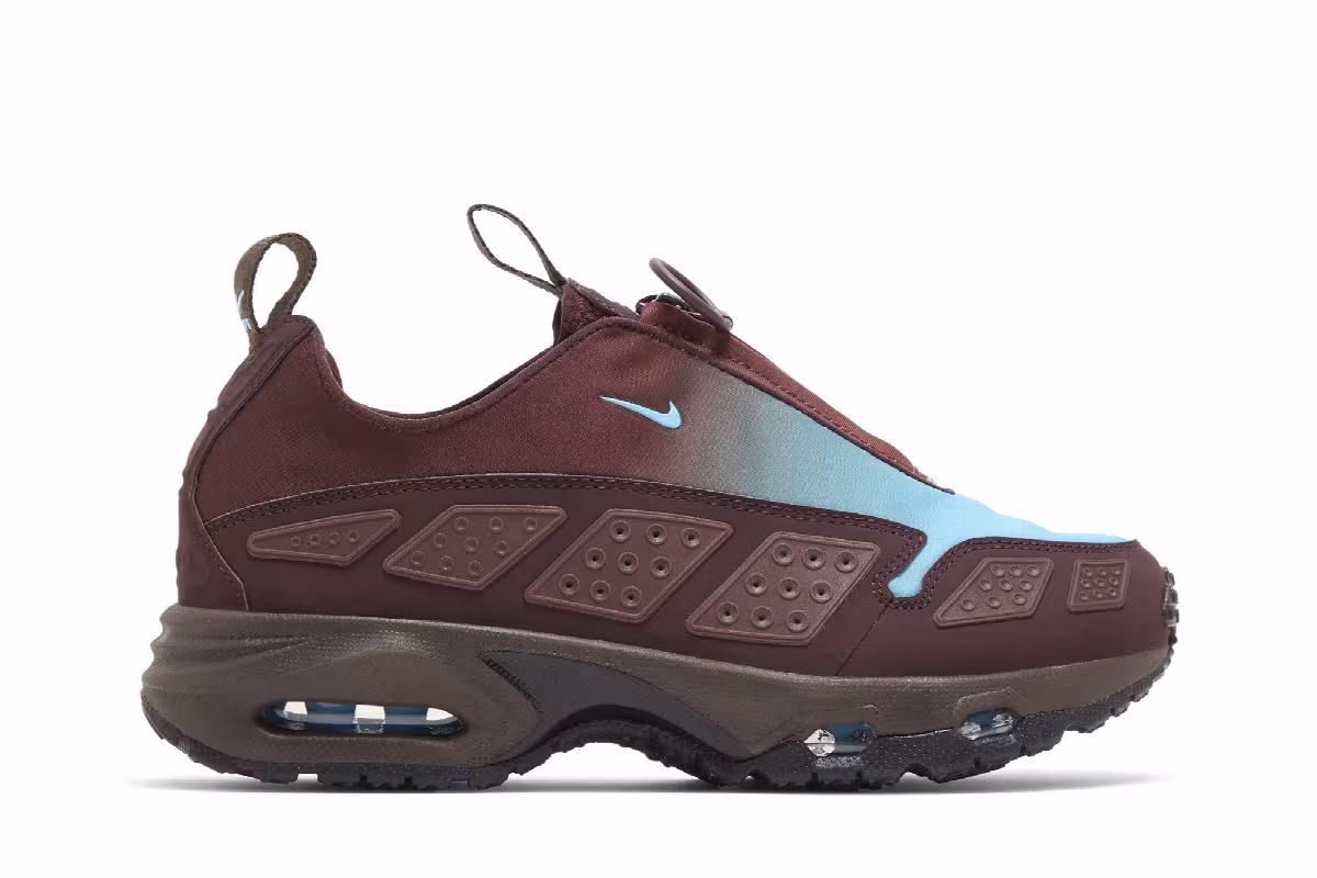 Nike Women's Air Sunder Max Burgundy Crush Baltic Blue, view 2
