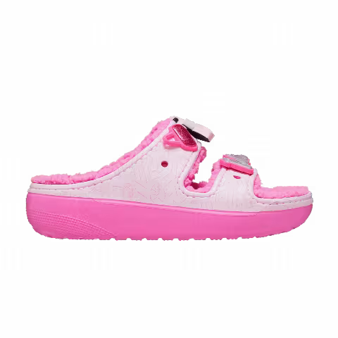 Barbie x Crocs Classic Cozzzy Sandal 'Electric Pink'