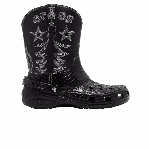 Crocs Classic Cowboy Boot 'Black'