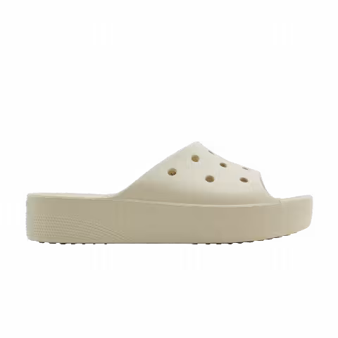 Crocs Wmns Classic Platform Slide 'Bone'