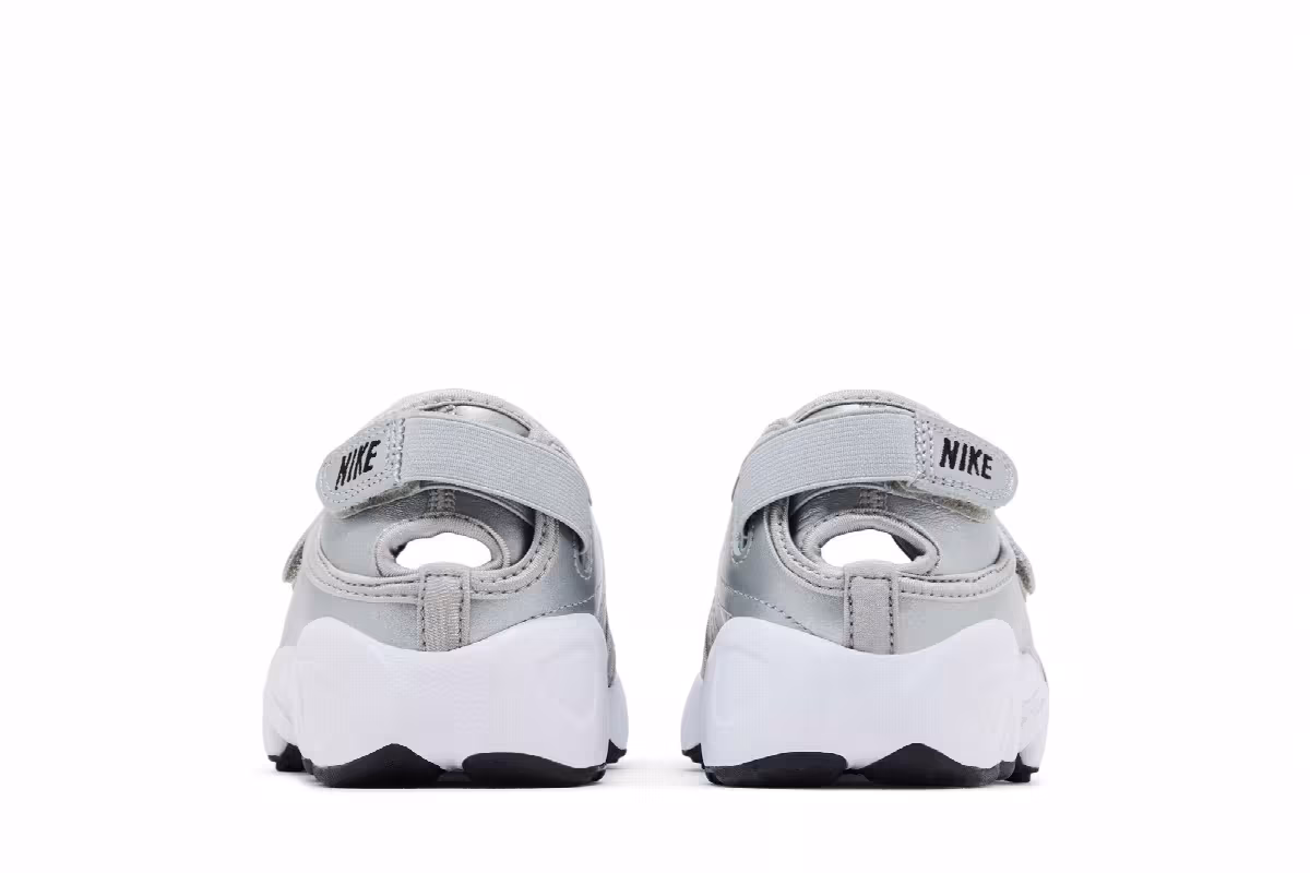 Nike Women's Air Rift Premium Metallic Silver Sail, view 7