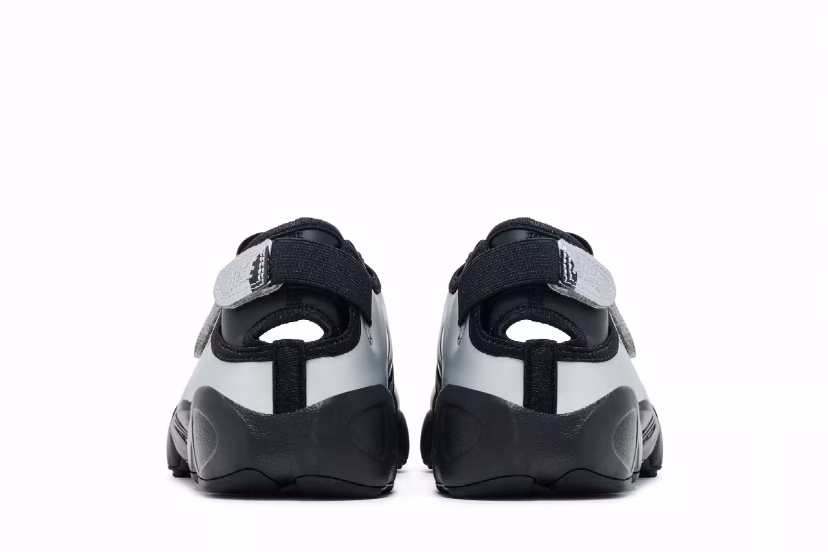 Nike Women's Air Rift Polka Dots Black Metallic Silver, view 7