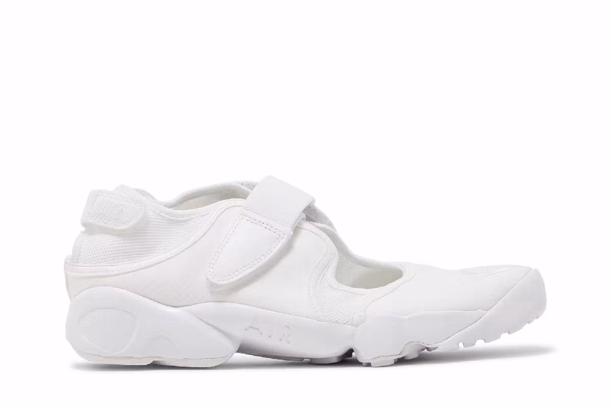 Nike Women's Air Rift Breathe White Pure Platinum, view 2
