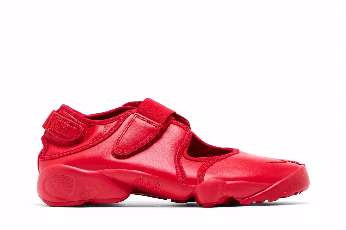 Nike Women's Air Rift Premium Fire Red, view 2