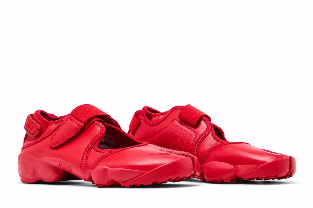 Nike Women's Air Rift Premium Fire Red, view 9