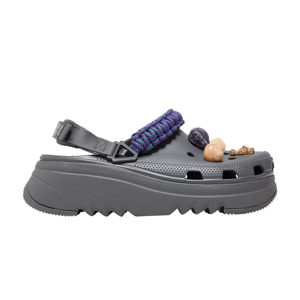 Aries x Crocs Classic Hiker Xscape Clog Slate Grey