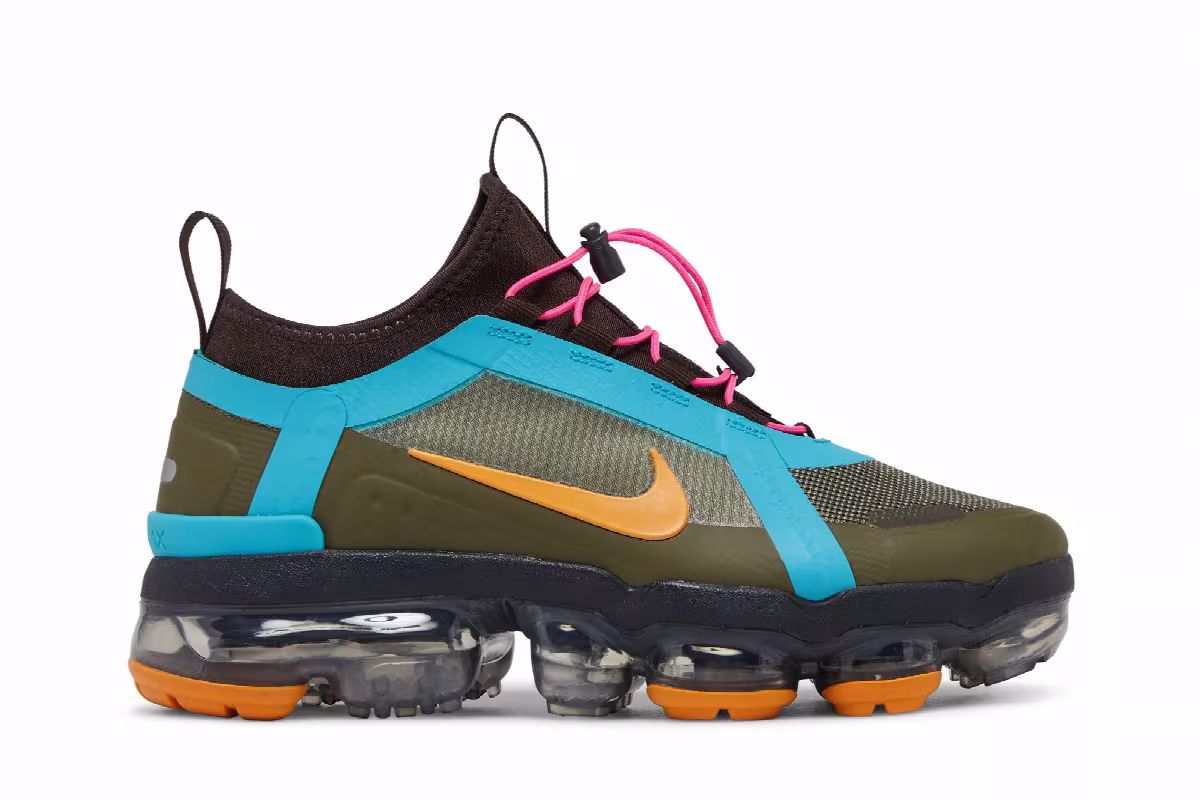 Nike Women's Air VaporMax 2019 Olive Teal, view 2