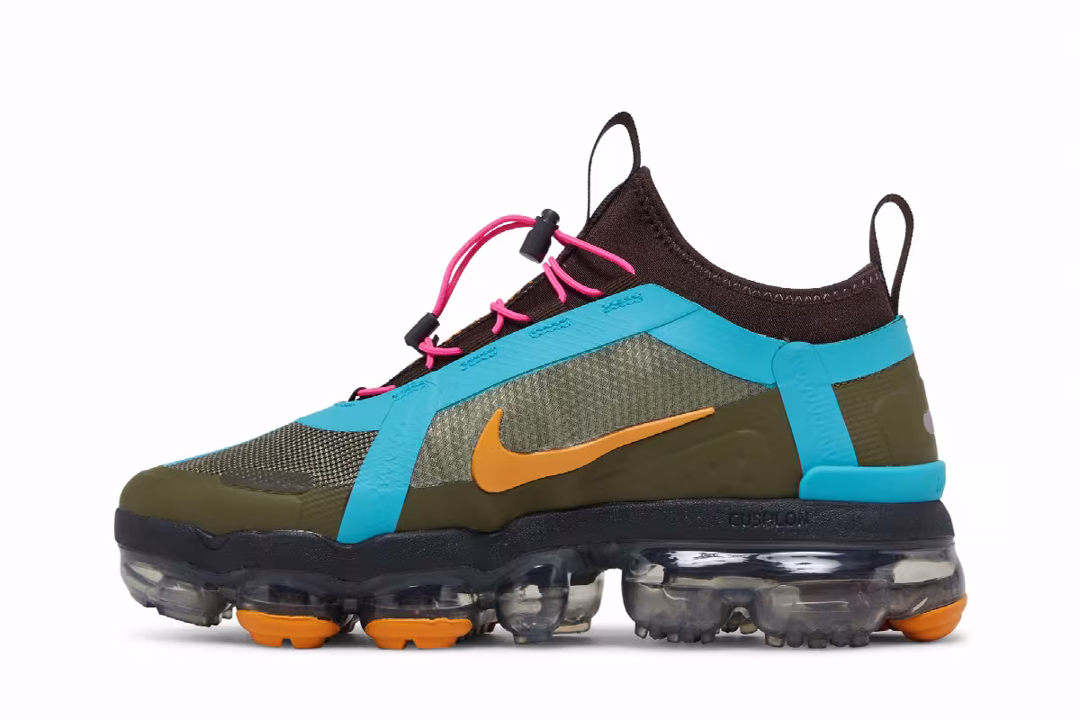 Nike Women's Air VaporMax 2019 Olive Teal, view 4