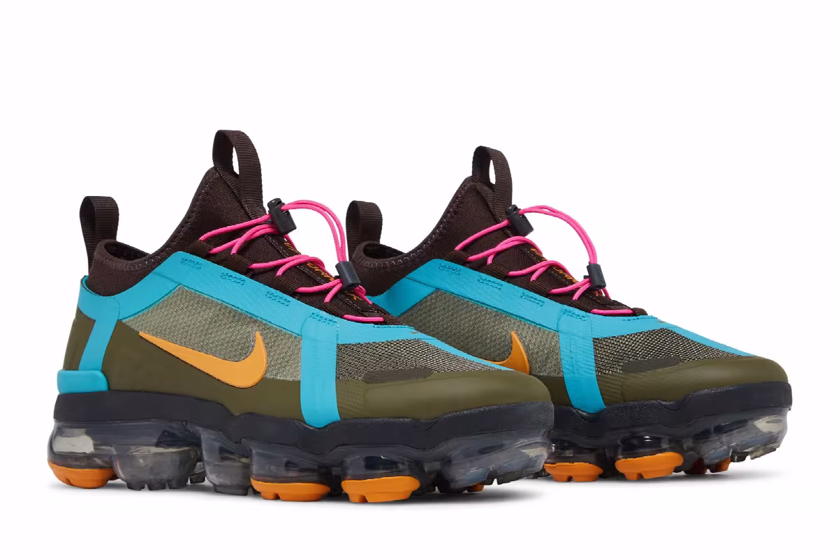 Nike Women's Air VaporMax 2019 Olive Teal, view 9