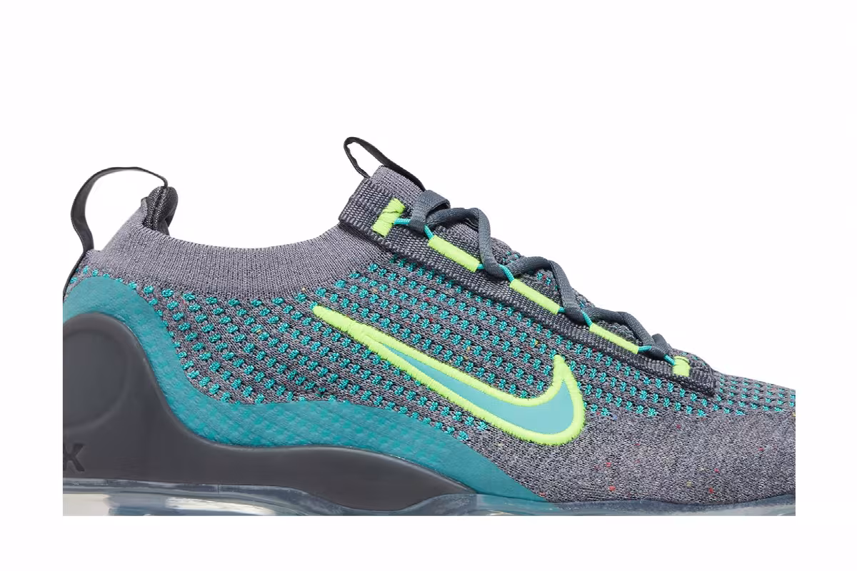 Nike Air VaporMax 2021 Flyknit Grey Teal, view 3