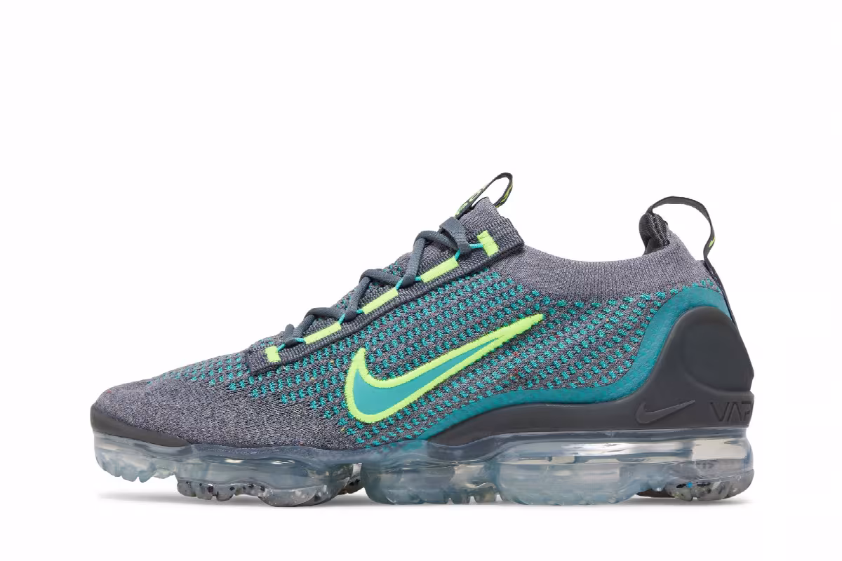 Nike Air VaporMax 2021 Flyknit Grey Teal, view 4