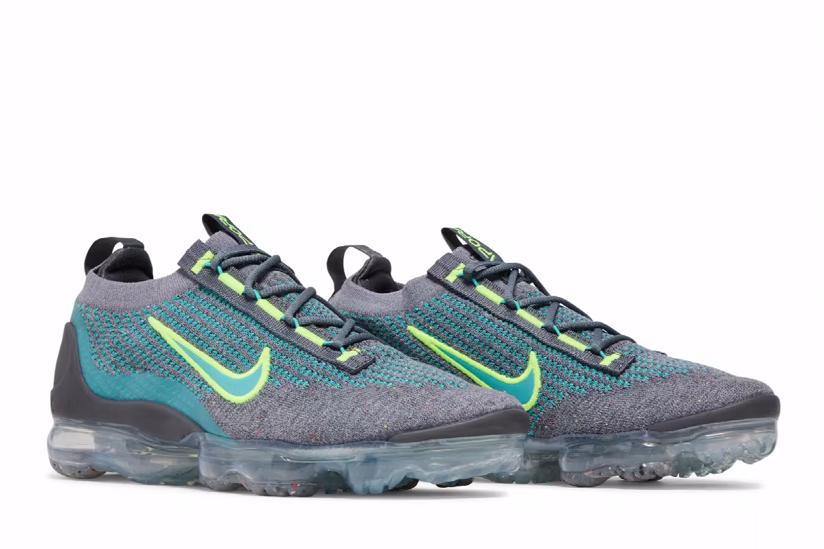 Nike Air VaporMax 2021 Flyknit Grey Teal, view 9
