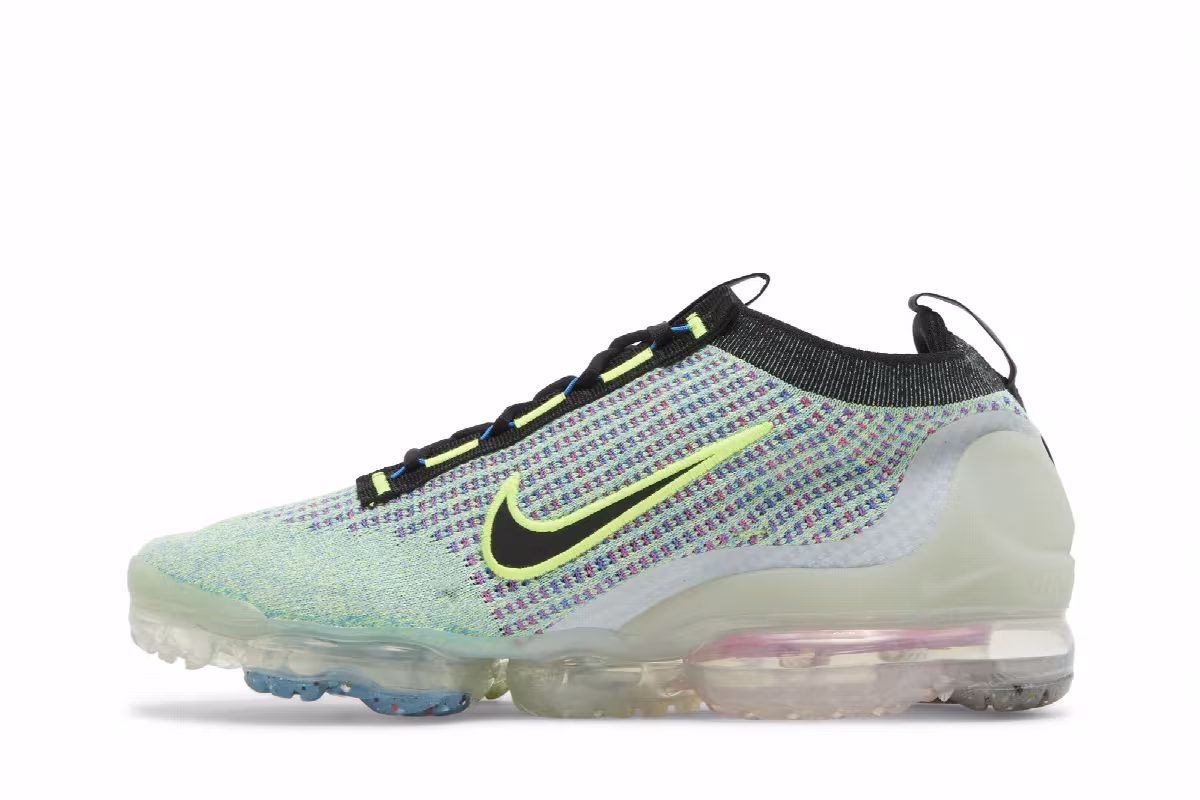 Nike Air VaporMax 2021 Flyknit Next Nature Volt Photo Blue, view 4
